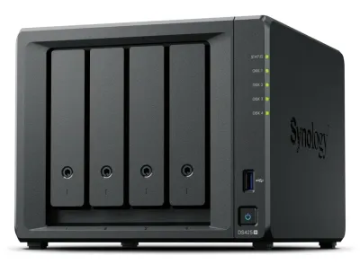 СХД настольное исполнение 4BAY NO HDD DS425+ SYNOLOGY